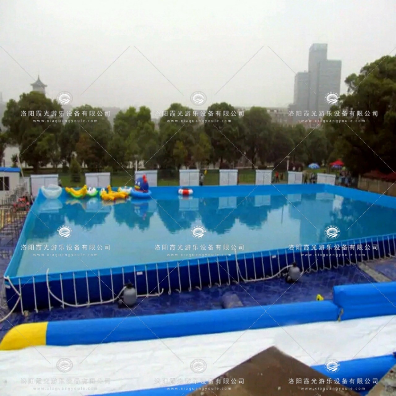 江门大型支架游泳池